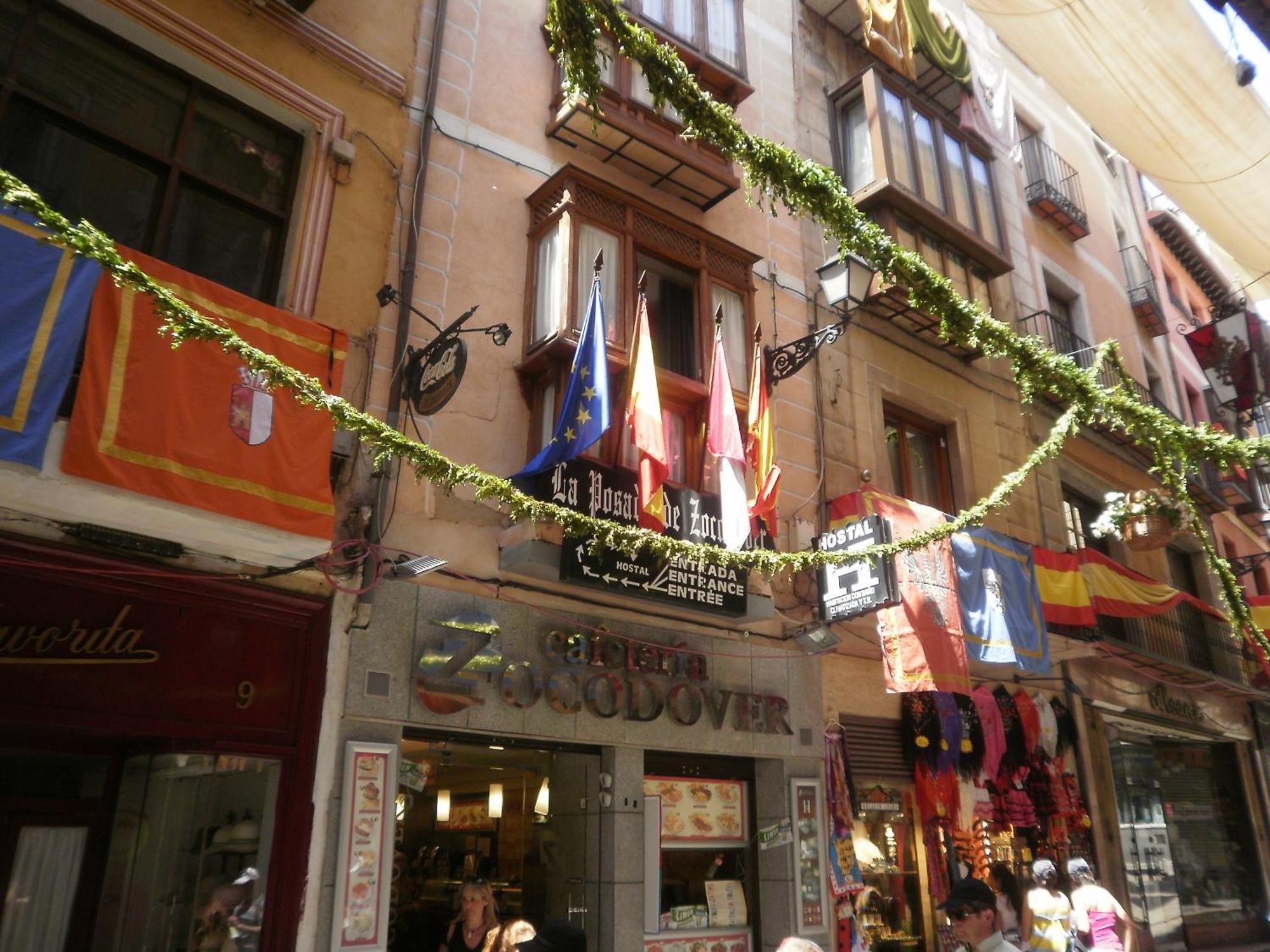 Hostal La Posada De Zocodover Toledo Buitenkant foto